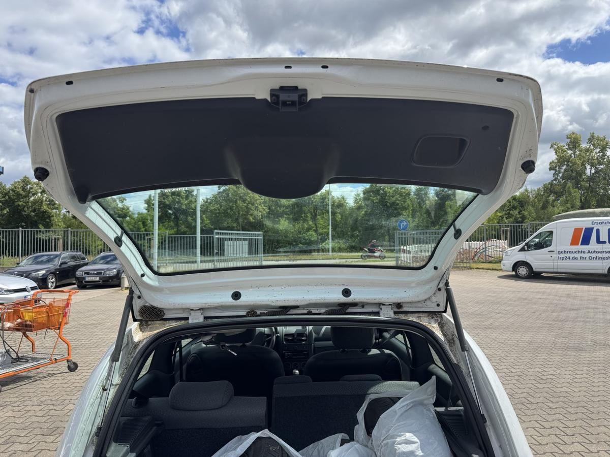 Renault Clio 2 Campus original Heckklappe mit Heckscheibe OV369 Wei&szlig; Facelift Bj.2009